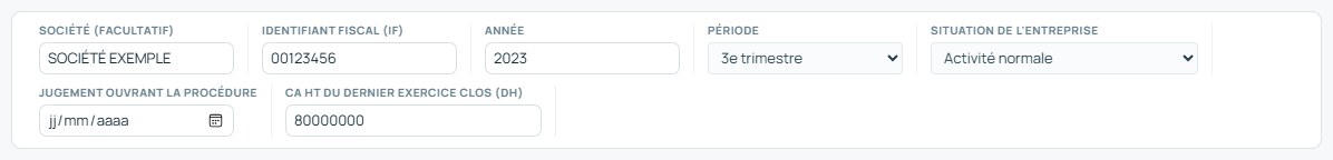 Préparer — identifier Délais de paiement
