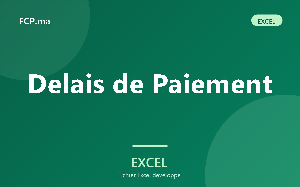 Délais de Paiement
