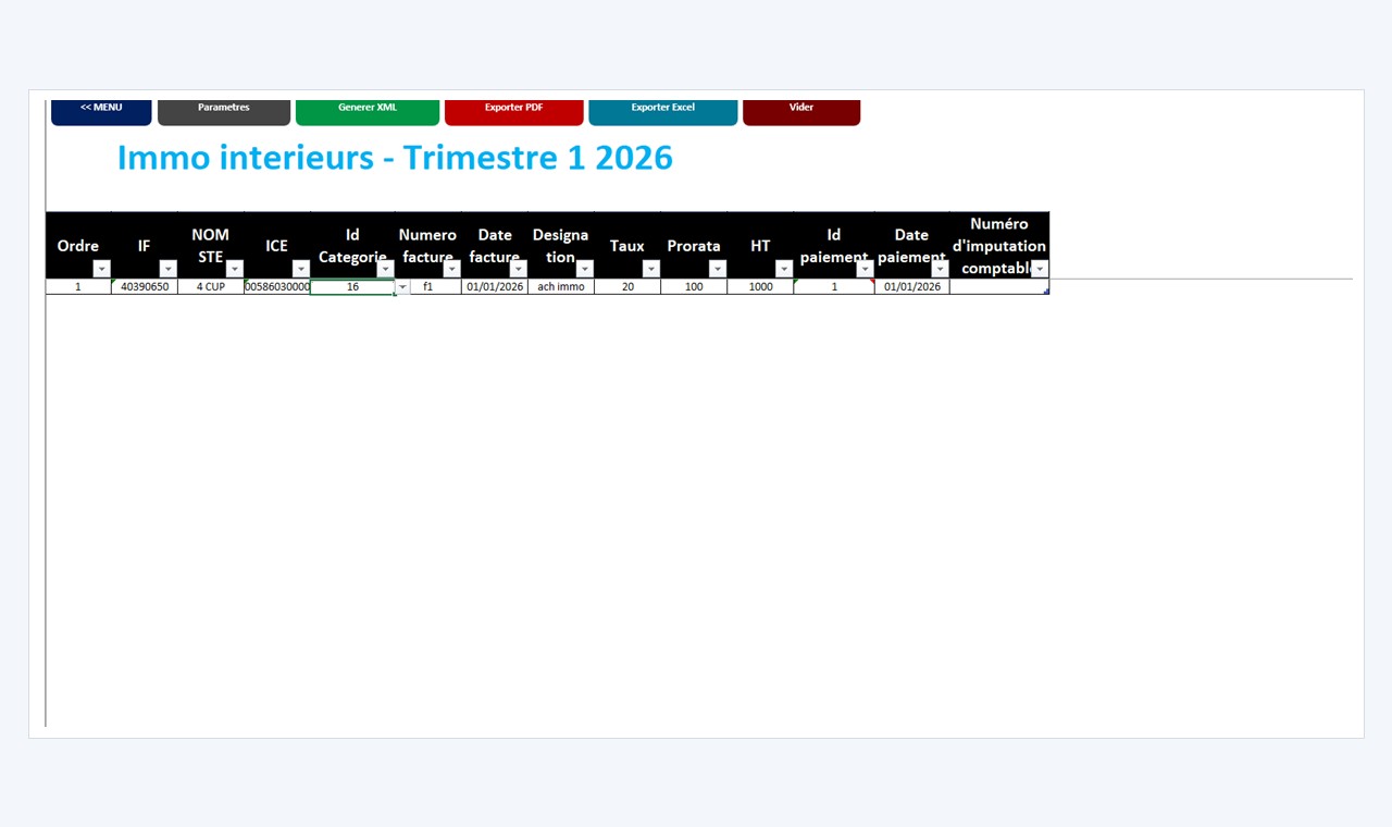 Remboursement TVA - Achats
