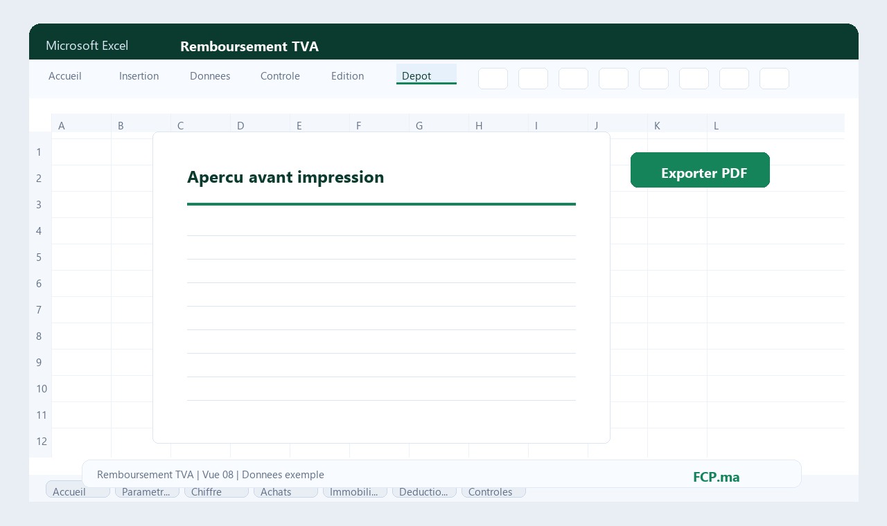 Remboursement TVA - Edition