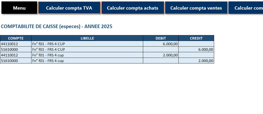 Declaration TVA - Comptabilisation